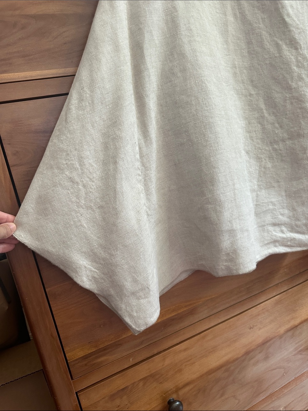 J. Jill Beige Linen Maxi Skirt - Picture 4 of 7
